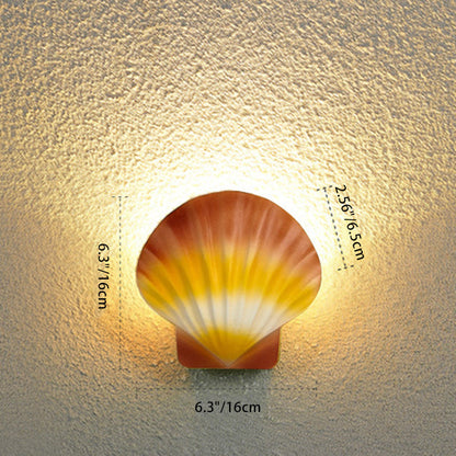 Contemporary Creative Waterproof Shell Round Aluminum LED Wall Sconce Lamp For Hallway
