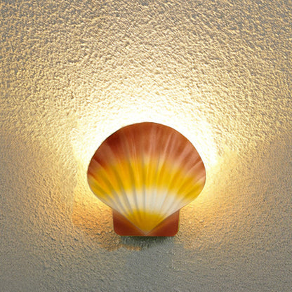 Contemporary Creative Waterproof Shell Round Aluminum LED Wall Sconce Lamp For Hallway