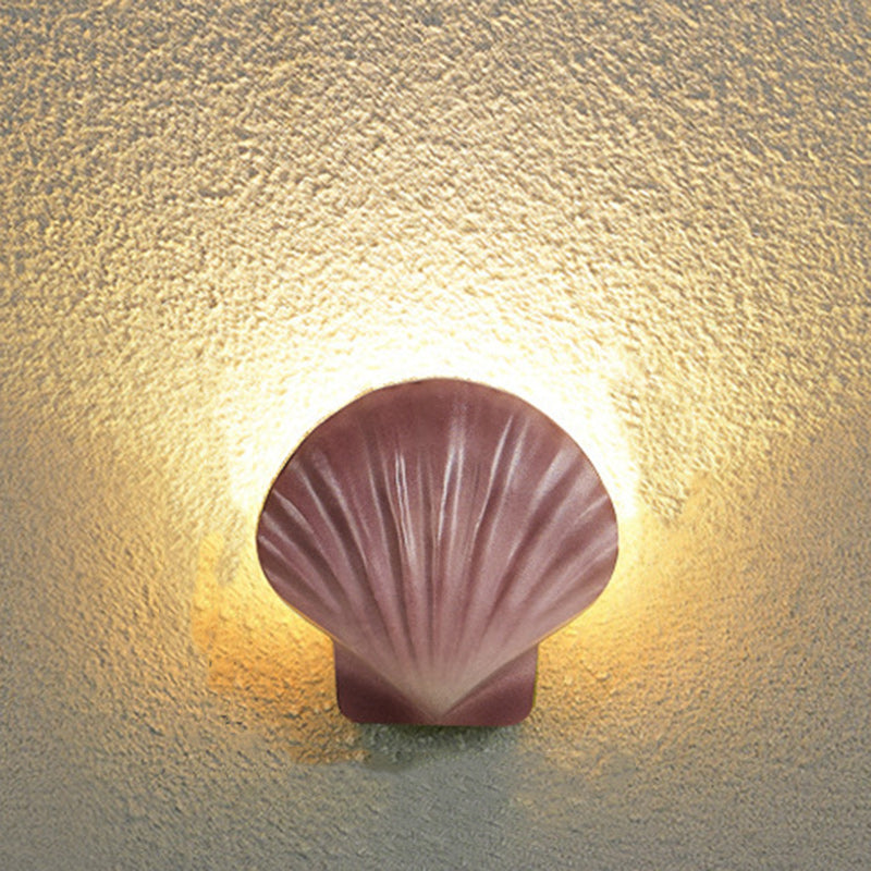 Contemporary Creative Waterproof Shell Round Aluminum LED Wall Sconce Lamp For Hallway