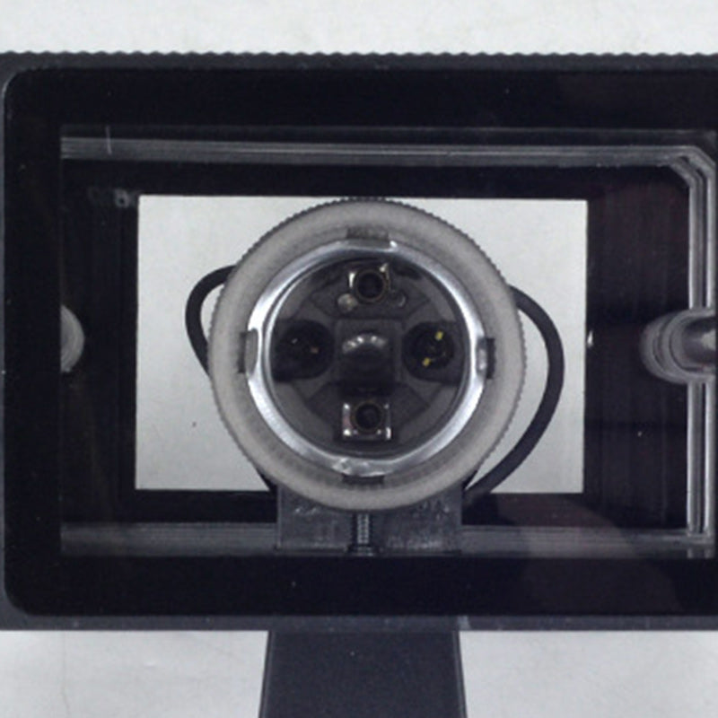 Modern Minimalist Waterproof Rectangle PVC Acrylic 2-Light Wall Sconce Lamp For Outdoor