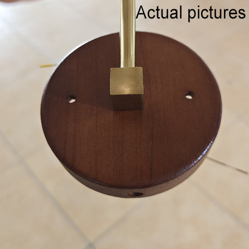 Modern Mid-Century Cream Round Oval Ash Wood Glass 1-Light Wall Sconce Lamp For Bedroom