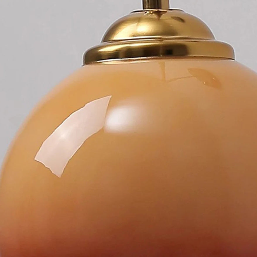 Modern Mid-Century Cream Round Oval Ash Wood Glass 1-Light Wall Sconce Lamp For Bedroom