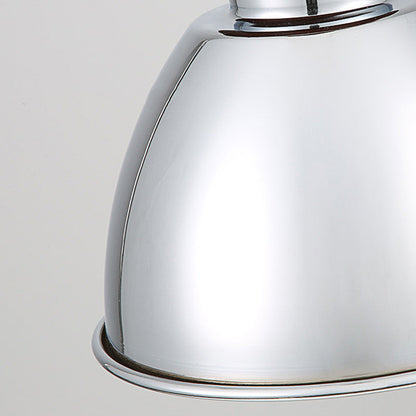 Traditional Vintage Round Cylinder Bell Cake Shape Iron 1-Light Pendant Light For Bedroom