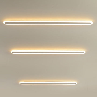 Modern Minimalist Linear Iron Acrylic LED Wall Sconce Lamp For Bedroom