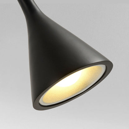 Modern Minimalist Round Cone Iron 1-Light Wall Sconce Lamp For Bedroom