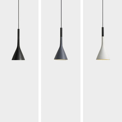 Modern Minimalist Round Cone Iron 1-Light Wall Sconce Lamp For Bedroom