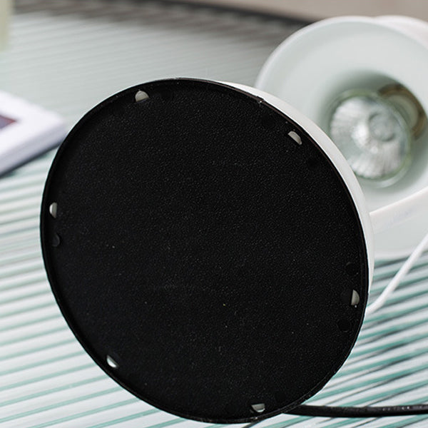 Contemporary Creative Horse Lamp Round Oval Iron 1-Light Melting Wax Table Lamp For Bedroom