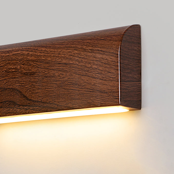 مصباح حائط LED من الألومنيوم على شكل شبه منحرف مستطيل الشكل بتصميم عصري بسيط لغرفة النوم 