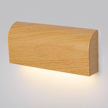 مصباح حائط LED من الألومنيوم على شكل شبه منحرف مستطيل الشكل بتصميم عصري بسيط لغرفة النوم 