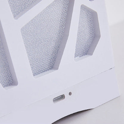 Modern Minimalist USB Handheld Rectangle Star Love Graphic Plastic LED Table Lamp For Bedroom