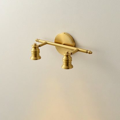 Modern Luxury Bell Copper 2/3 Light Wall Sconce Lamp For Hallway