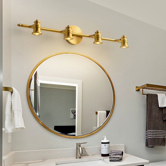 Modern Luxury Bell Copper 2/3 Light Wall Sconce Lamp For Hallway