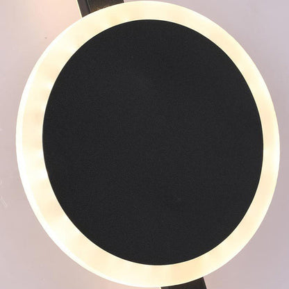 مصباح حائط LED من الأكريليك والألومنيوم طويل الشريط بتصميم عصري بسيط لغرفة النوم 