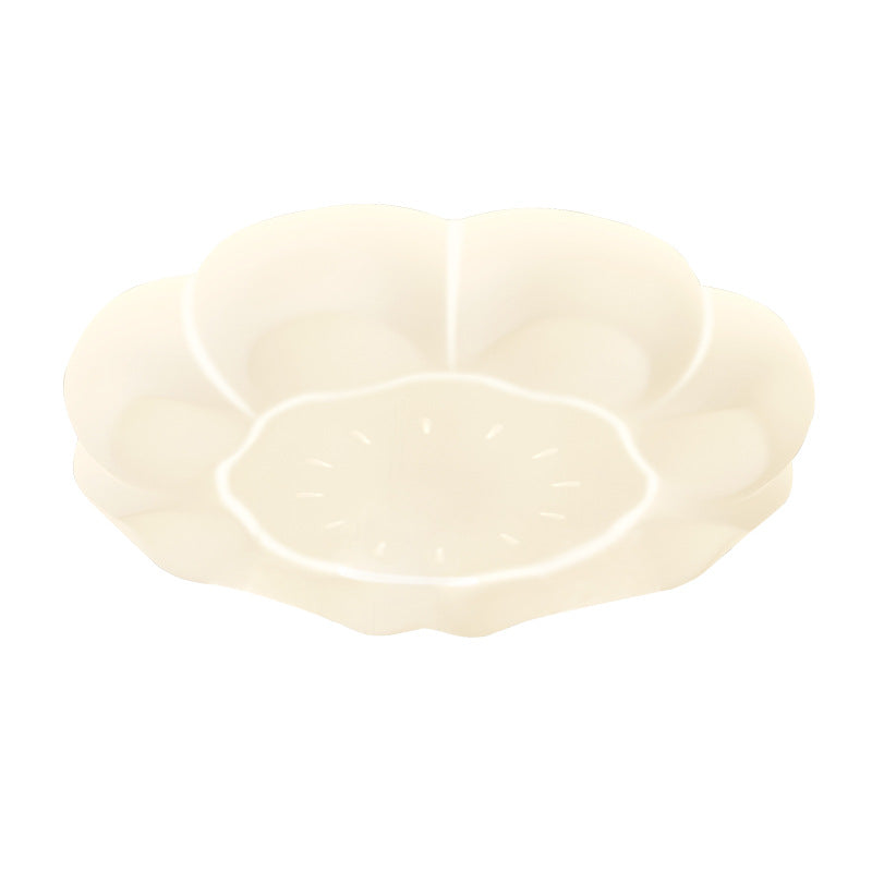 Modern Simplicity Petal Round Iron Acrylic Plastic LED Flush Mount Ceiling Light For Bedroom