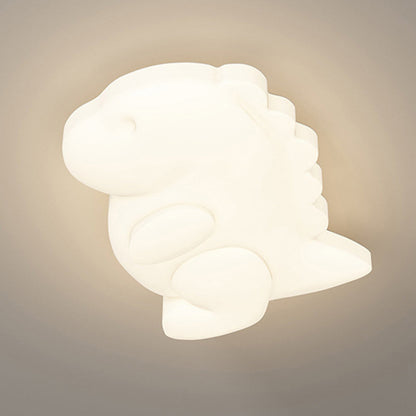 Contemporary Creative Kids Monster Iron Acrylic LED Flush Mount Ceiling Light For Bedroom