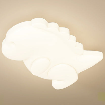 Contemporary Creative Kids Monster Iron Acrylic LED Flush Mount Ceiling Light For Bedroom