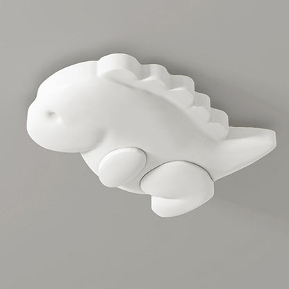 Contemporary Creative Kids Monster Iron Acrylic LED Flush Mount Ceiling Light For Bedroom