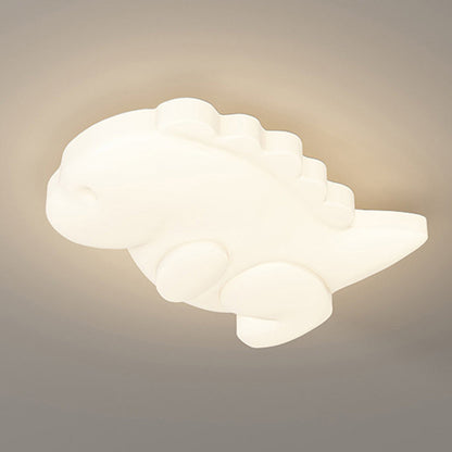 Contemporary Creative Kids Monster Iron Acrylic LED Flush Mount Ceiling Light For Bedroom