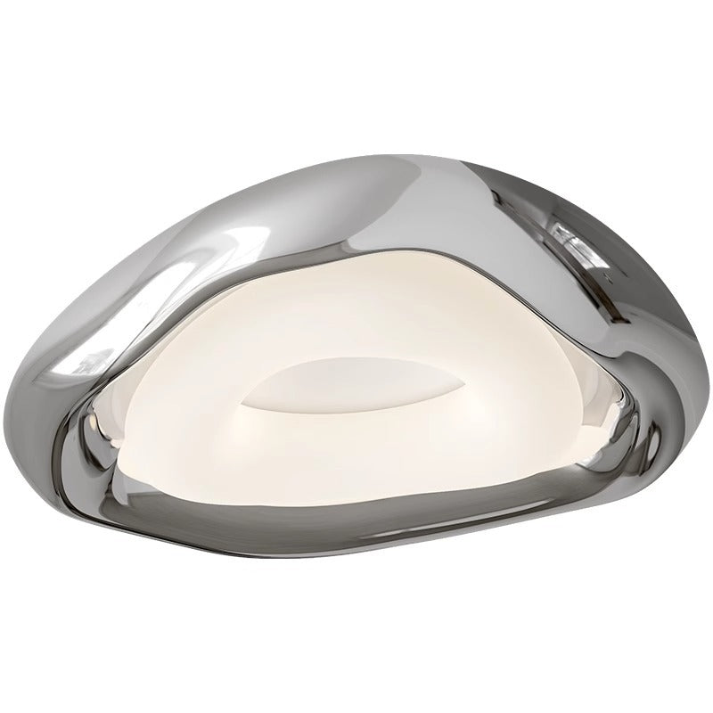 Contemporary Creative Triangle Resin Polyethylene LED Flush Mount Ceiling Light For Bedroom