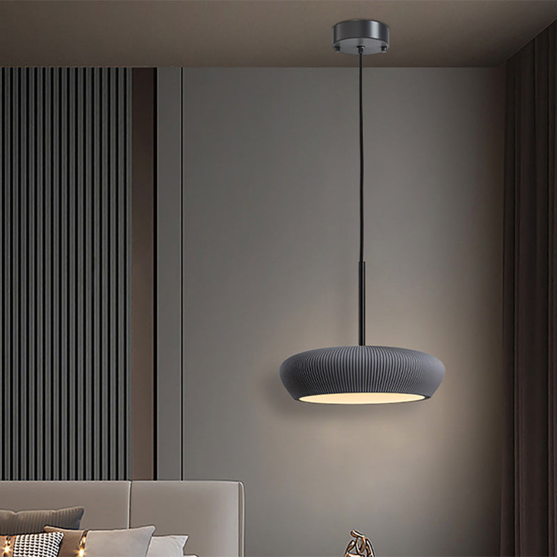 مصباح LED دائري معاصر من الجص الحديدي على الطراز الاسكندنافي لغرفة المعيشة 