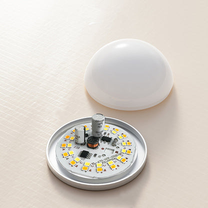 مصباح LED دائري معاصر من الجص الحديدي على الطراز الاسكندنافي لغرفة المعيشة 
