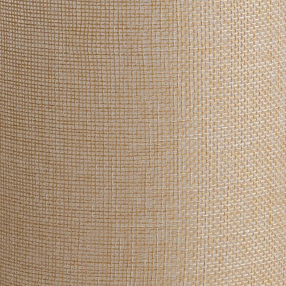 Contemporary Nordic Cylinder Solid Wood Fabric LED Table Lamp For Bedroom