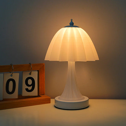 Modern Minimalist Dome Iron PLA LED Table Lamp For Bedroom