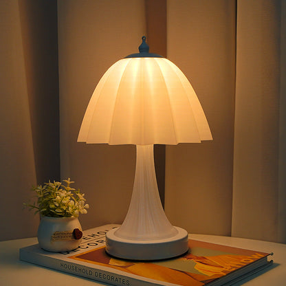 Modern Minimalist Dome Iron PLA LED Table Lamp For Bedroom