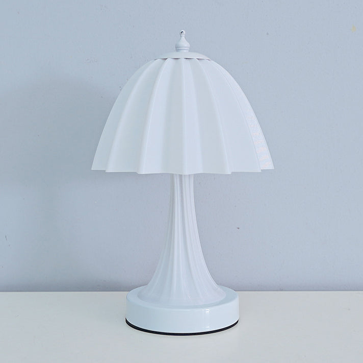 Modern Minimalist Dome Iron PLA LED Table Lamp For Bedroom