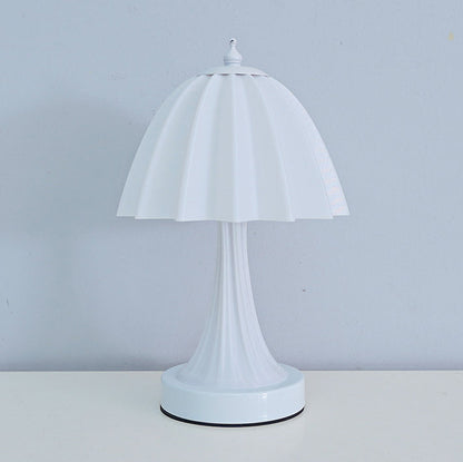Modern Minimalist Dome Iron PLA LED Table Lamp For Bedroom