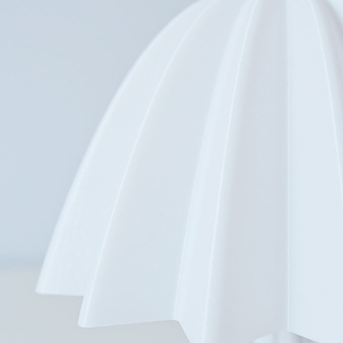 Modern Minimalist Dome Iron PLA LED Table Lamp For Bedroom