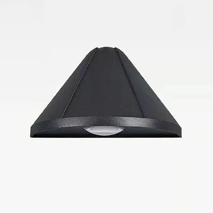 مصباح حائط LED بتصميم عصري بسيط مع نصف مخروطي وعدسات بصرية من الألومنيوم لغرفة النوم 