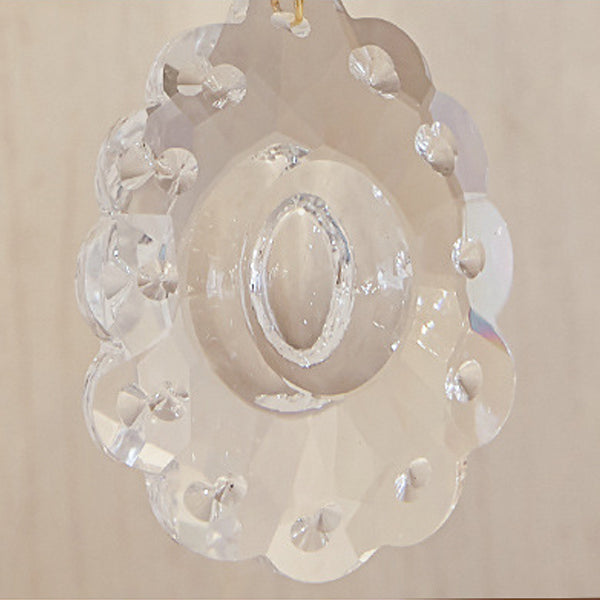 Traditional European Bowl Crystal Shade Ceramic Zinc Base Wall Sconce Lamp 1/2 Light for Bedroom
