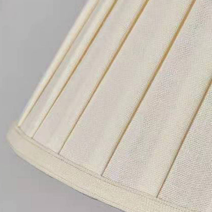 Elegant Porcelain Table Lamp with Pleated Shade – Traditional Chinese Classic Touch