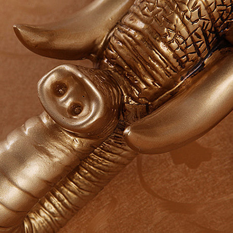 Animal-Inspired Elephant Wall Light – Modern 1-Light Sconce in Metal and Glass for Bedroom Decor