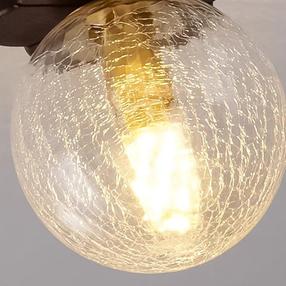French Floral Wall Sconce – 1-Light Ash Wood & Glass with Flower-Shaped Base for Bedroom