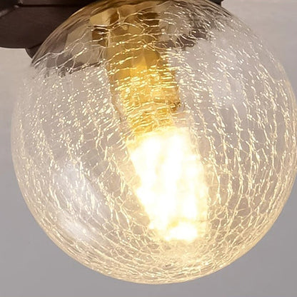 French Floral Wall Sconce – 1-Light Ash Wood & Glass with Flower-Shaped Base for Bedroom