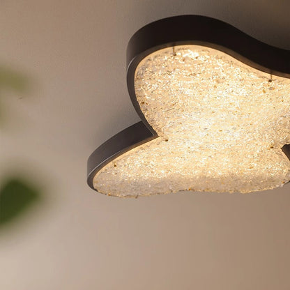 Traditional Vintage Butterfly LED Ceiling Light – Alloy & Acrylic Flush Mount for Bedroom