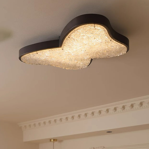 Traditional Vintage Butterfly LED Ceiling Light – Alloy & Acrylic Flush Mount for Bedroom