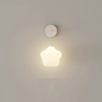 مصباح حائط LED من الحديد PE بتصميم نجمة عصري بسيط لغرفة النوم 