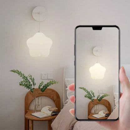 مصباح حائط LED من الحديد PE بتصميم نجمة عصري بسيط لغرفة النوم 