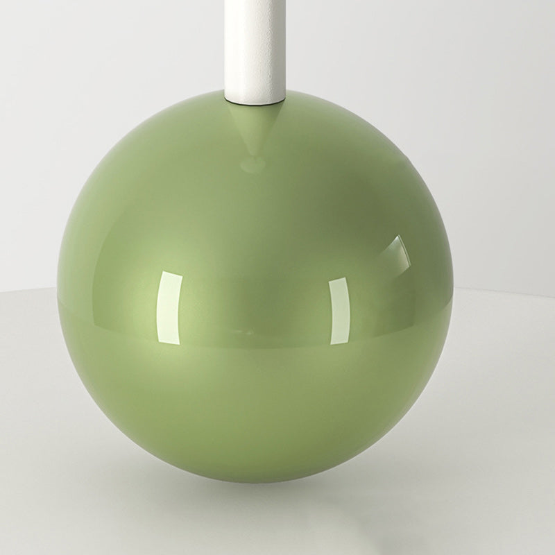 Modern Minimalist Round Iron Acrylic LED Pendant Light For Living Room