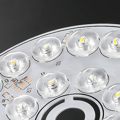 Modern Minimalist Round Iron Acrylic LED Pendant Light For Living Room