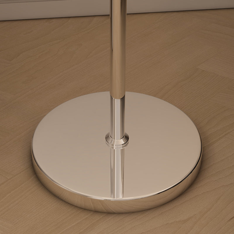 Contemporary Scandinavian Flower Iron Plastic LED Standing Floor Lamp For Living Room