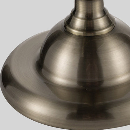 Contemporary Industrial Dome Iron 1-Light Table Lamp For Bedroom