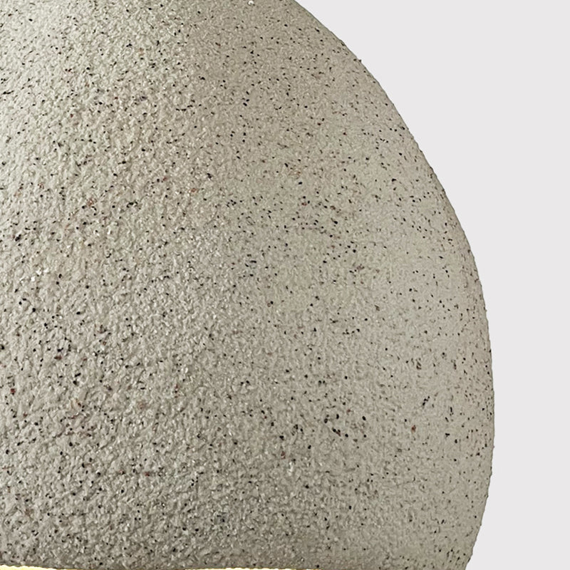 Traditional Japanese Dome High Density Polystyrene 1-Light Pendant Light For Living Room