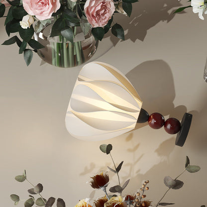 Modern Eclectic Petal Iron PLA 1-Light Pendant For Bedroom