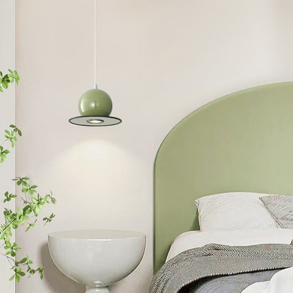 Modern Simplicity Sphere Iron 1-Light Pendant Light For Living Room