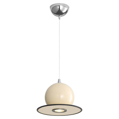 Modern Simplicity Sphere Iron 1-Light Pendant Light For Living Room