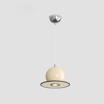 Modern Simplicity Sphere Iron 1-Light Pendant Light For Living Room